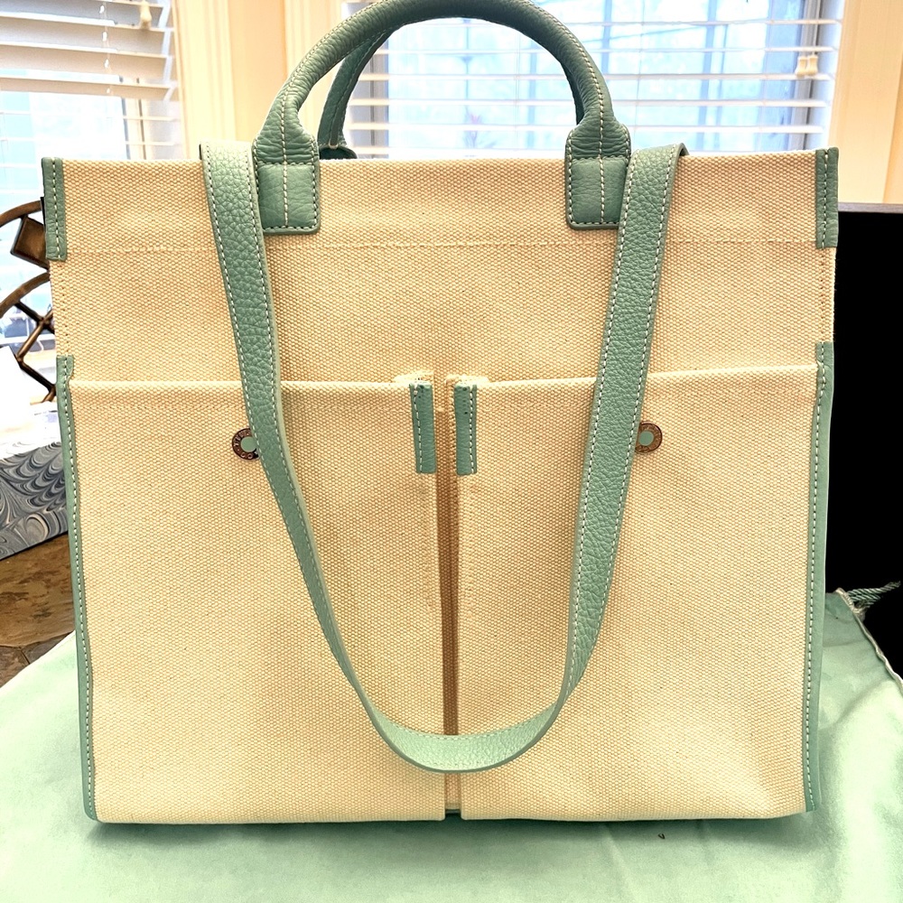 Tiffany & Co. Jitney Canvas Tote